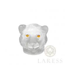 Скульптура Saint Louis Crystal Lions Head, 10 см (8317)