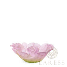 Мелочница Daum Roses розовый, зеленый 12 см (7618)