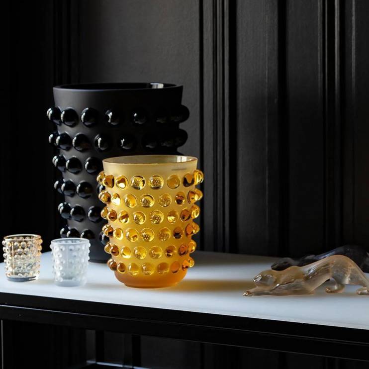 Ваза Lalique Mossi 21 см (12219)