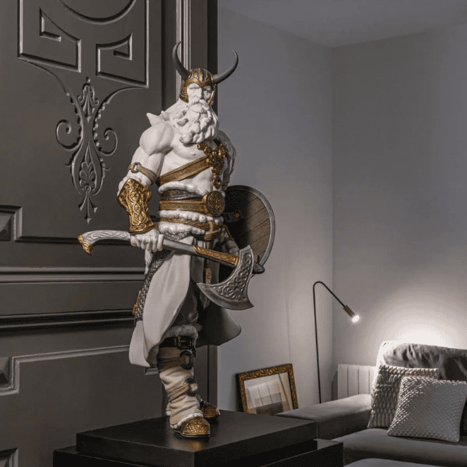 Sculpture Lladro "Odin", 70x34cm (16019)