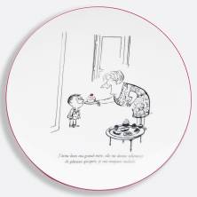 Набор салатных тарелок Bernardaud Le Petit Nicolas 21см, 6 шт (6320)