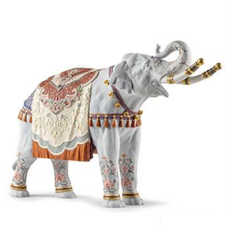 Статуэтка Lladro Восточный слон 45х65см (13322)