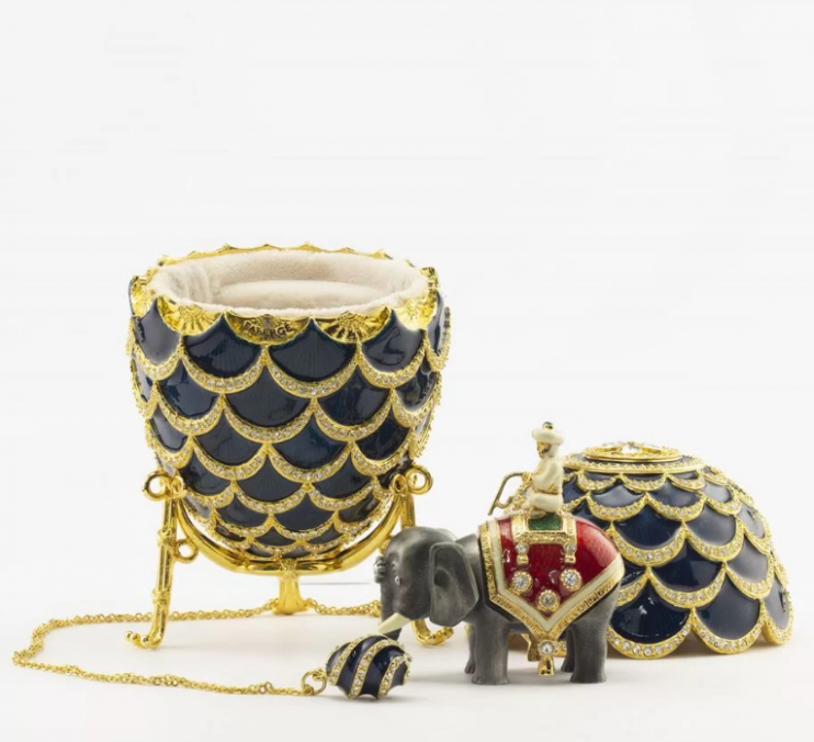 Яйцо-шкатулка Faberge "Сосновая шишка" (13822)