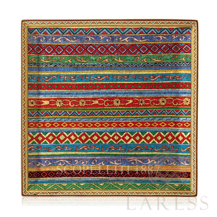Тарелка квадратная Hermes Cheval d'Orient, 23х23 см (16822) УЦЕНКА