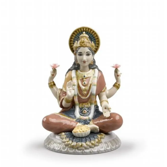Статуэтка Lladro Лакшми 22х18см (13023)