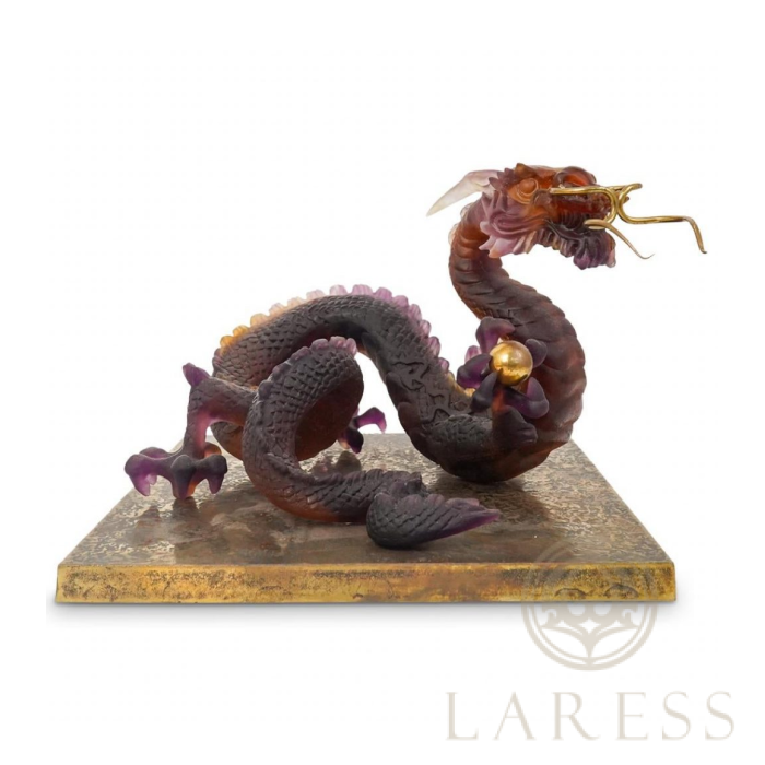 Скульптура Daum Le Dragon, 30.5 см (8123)