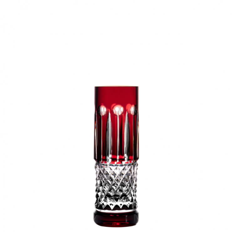 Faberge Xenia vase, 15 cm (16125) red