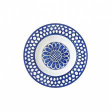 Обеденная тарелка Hermes Bleus d'Ailleurs 21см (4027)