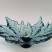 Ваза для фруктов Lalique Champs-Elysees, темно-зеленая 25 см (8227)