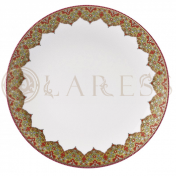 Плоская тарелка DESHOULIERES DHARA 4328