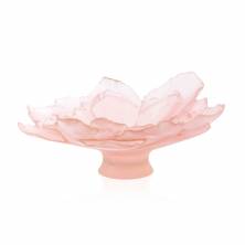 Чаша на ножке Daum Camelia Rose розовый 38см