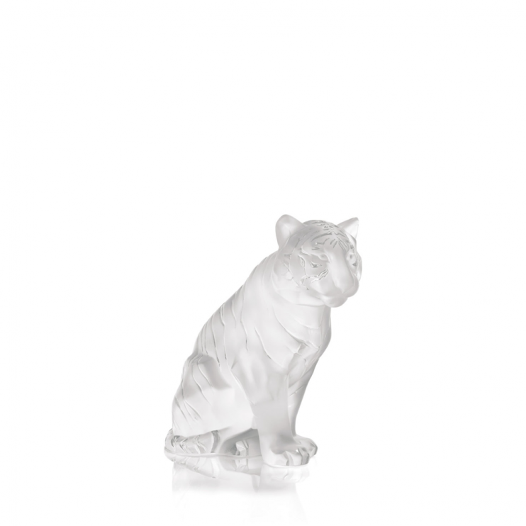 Статуэтка Lalique Тигр прозрачный 13,5 см (5531)