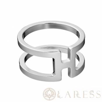 Кольцо для платка HERMES H en Rond scarf ring, large model 5831