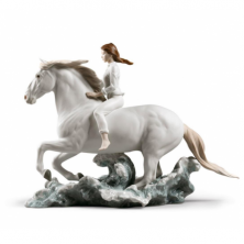 Статуэтка Lladro Галопом по морю 36х48см (13033)