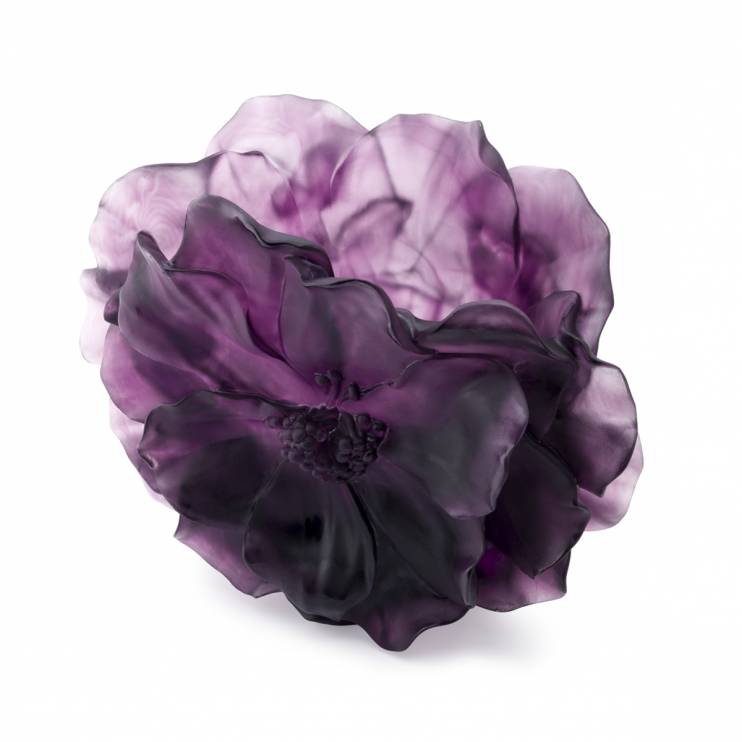 Ваза Daum Camelia Violet фиолетовая 34см (7133)
