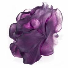 Статуетка цветок Daum Camelia Violet 8,5 см фиолетовый