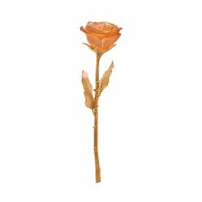 Статуэтка Роза Daum Rose Eternelle  27 см цвет оранжевый, золотой 