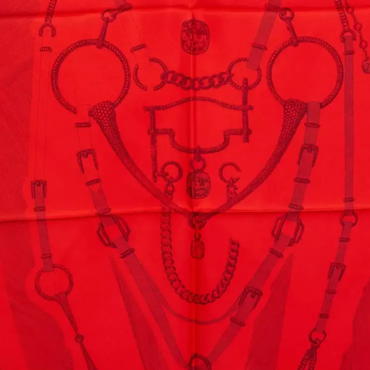 Hermes Silk scarf Etude Pour Une Parure de Gala, 90*90cm (8037)