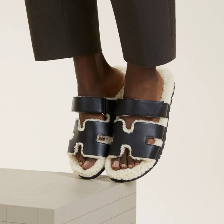 Мужские сандали Hermes Chypre sandal (9237)