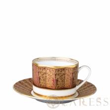 Чашка чайная с блюдцем Bernardaud Eventail 150 мл (9337)