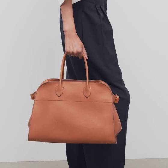 Сумка The Row Soft Margaux 15 Sac en Cuir 38,1 x 27,9 x 22,9 cm (10738)