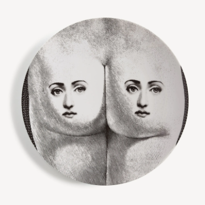 Декоративная тарелка Fornasetti Tema e Variazioni Anatomical Drawings 26см (13638)