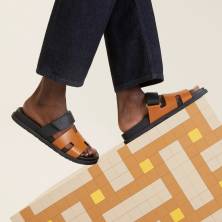 Мужские сандали Hermes Chypre sandal (9238)