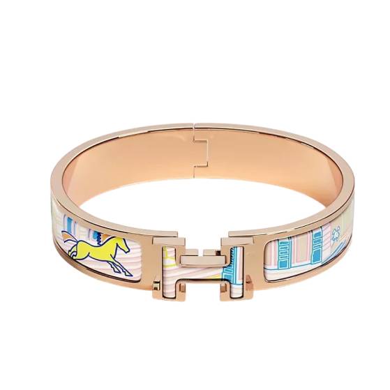 Браслет Hermes Faubourg City bracelet 16x1,2 см (10839)