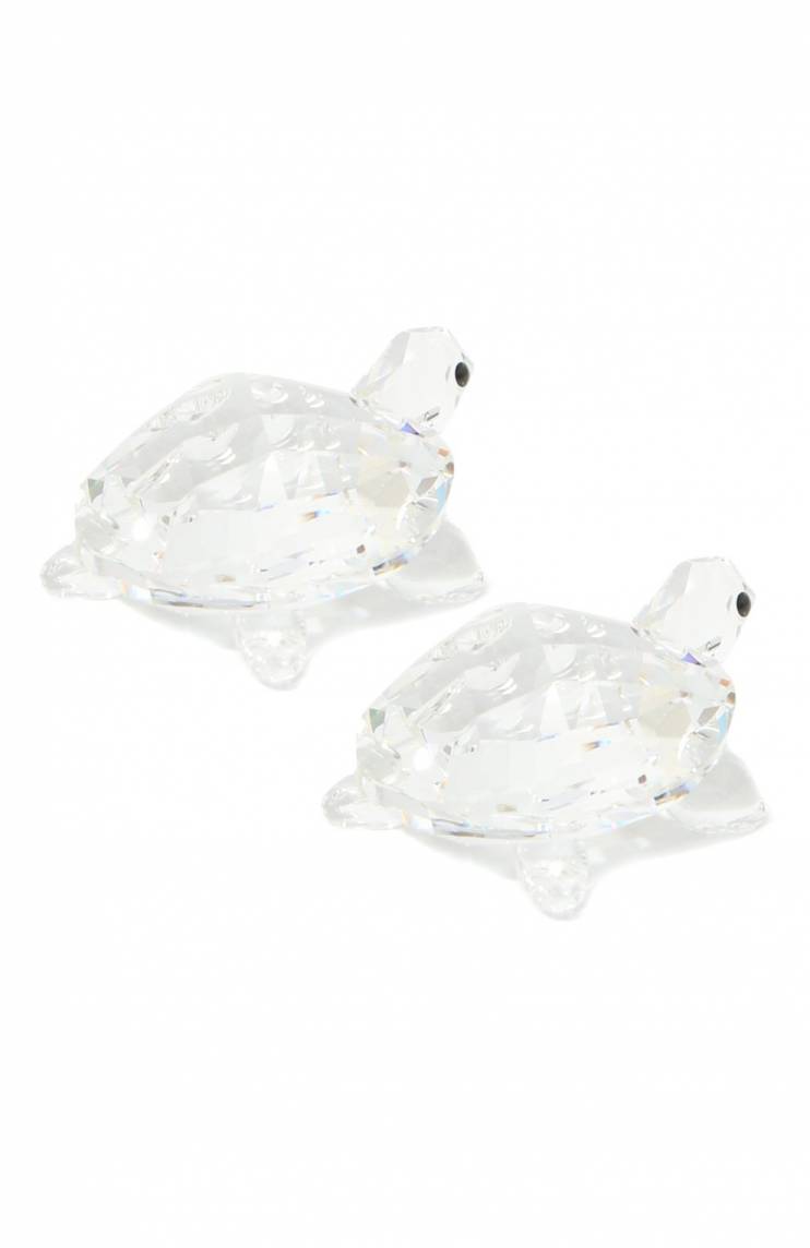 Комплект из 2-х фигурок Swarovski Baby Tortoises, 25 мм (8439)