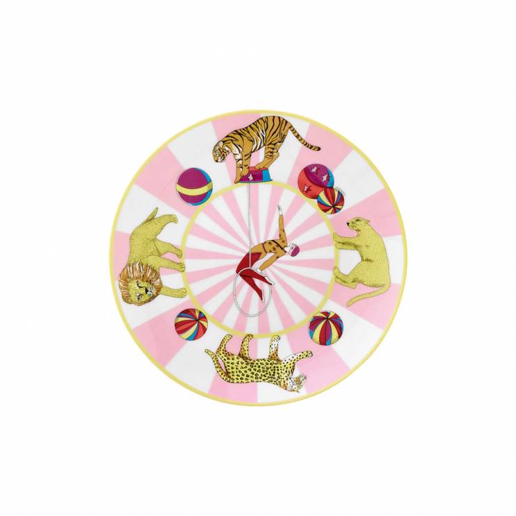 Десертная тарелка Hermes Circus pink 5940