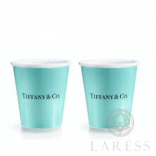 Набор стаканчиков 2шт Tiffany & Co, 370 мл  (6140)