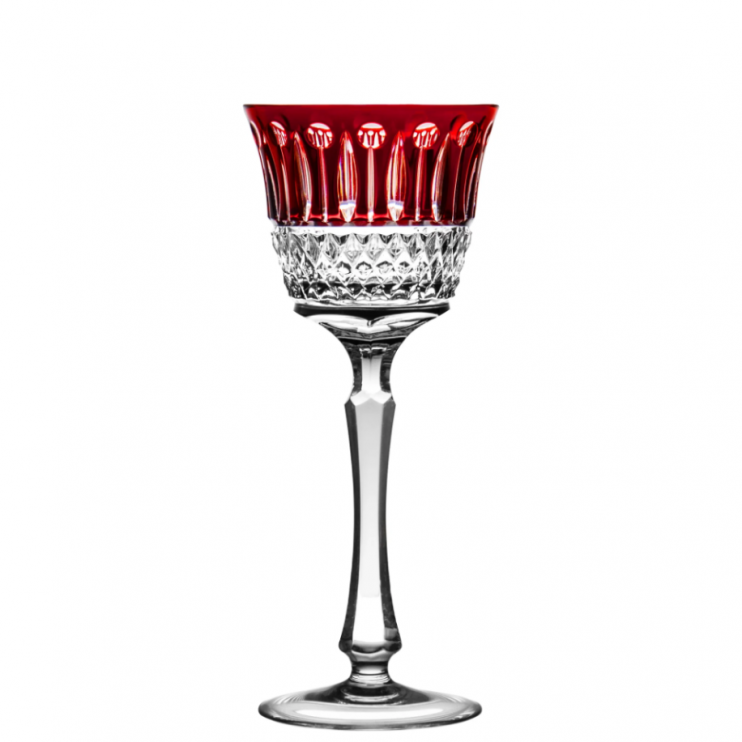 Бокал для красного вина Faberge Xenia 21 см / 220 мл (15941) красный