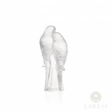 Скульптура Lalique 2 Parakeets 2 попугая, 18,7 см (8141)