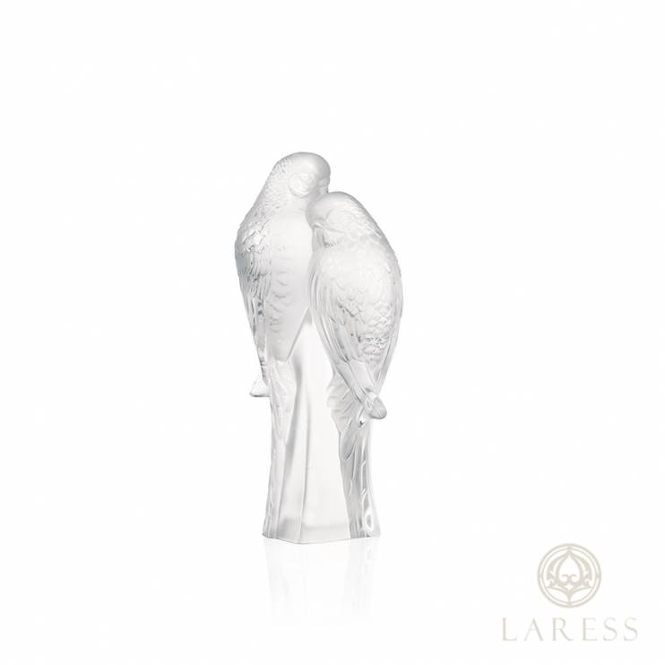 Скульптура Lalique Two Parakeets 18,7 см (8141)
