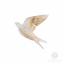 Настенная скульптура Lalique Swallow wings up Hirondelles, 15 см (8144)