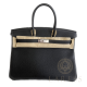 Сумка женская Hermes Birkin  Blue nuit /Magnolia PHW 35 (8444)