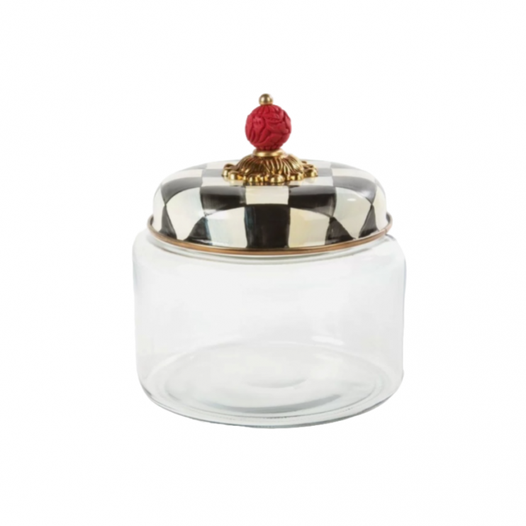 Can for bulk products MacKenzie-Childs Courtly Check, 1,4l (16645)