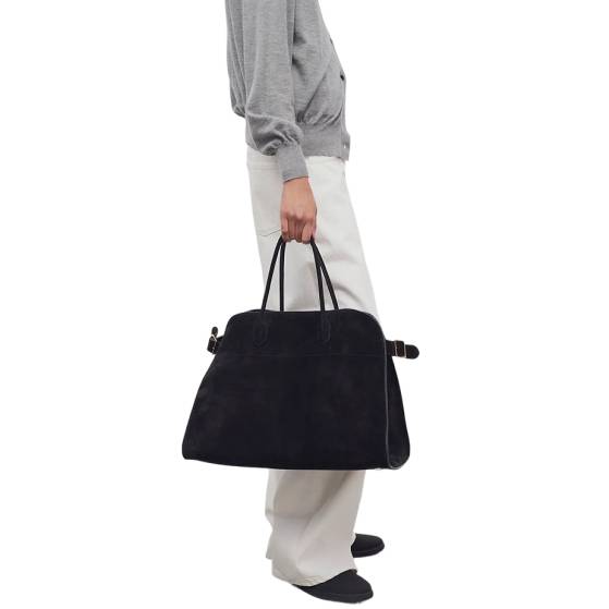 Сумка The Row Soft Margaux 17 Sac en Daim 43,2 x 30,5 x 25,4 cм (10746)