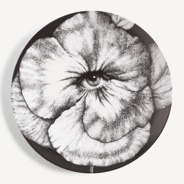 Декоративная тарелка Fornasetti Tema e Variazioni Flowers 26см (13646)