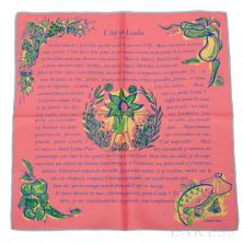 Шелковый платок Hermes L'Ete de Loula, 45 (7948) 