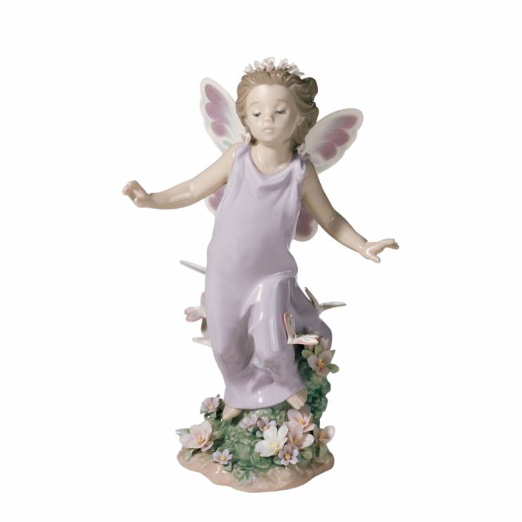 Статуэтка Lladro «Крылья мотылька» 23см (8749)