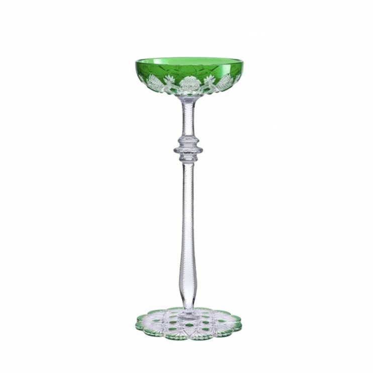 Бокал для шампанского Baccarat TSAR зеленый 180 мл (9849)