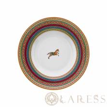 Тарелка суповая Hermes Cheval d'Orient 23см (3050)