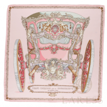 Шелковый платок Hermes Grand Carrosse pour un Ambassadeur, 90 (8050)