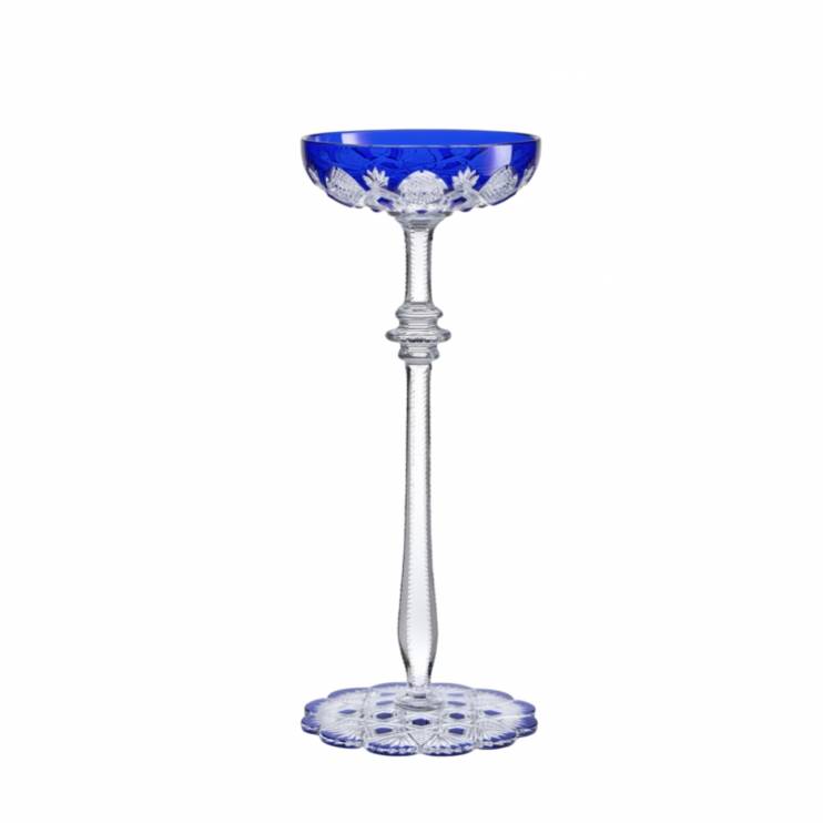 Бокал для шампанского Baccarat TSAR синий 180 мл (9850)