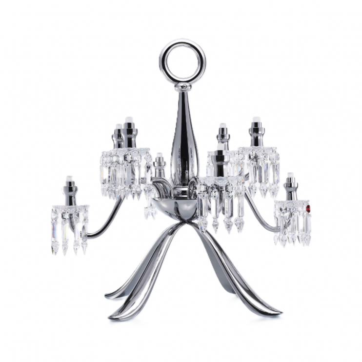 Baccarat Zenith Nomade chandelier with 8 lamps (16851)