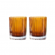 Набор из 2-х стаканов Baccarat Harmonie Colors of Joy, 10см (13852) оранжевые