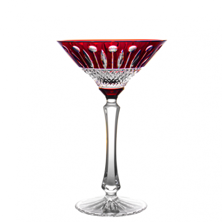 Бокал для мартини Faberge Xenia 18,5 см / 180 мл (15952) красный