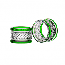 Набор из 2-х колец для салфеток Faberge Xenia, 4,5 см (16353) зеленый