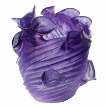 Ваза Daum Arum цвет фиолетовый 23см